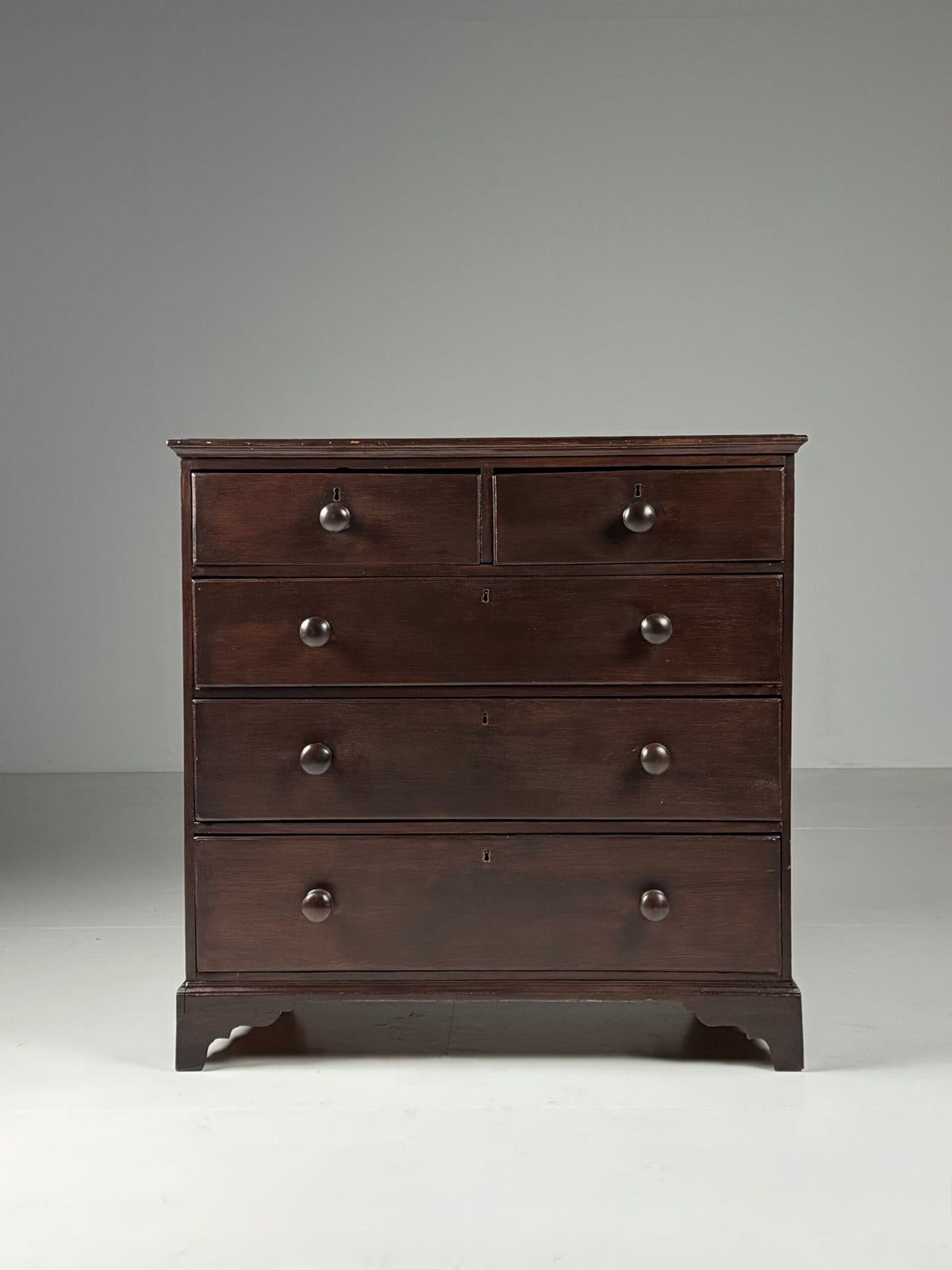 English Oak Chest of Drawers, Early 19th Century, photo 6