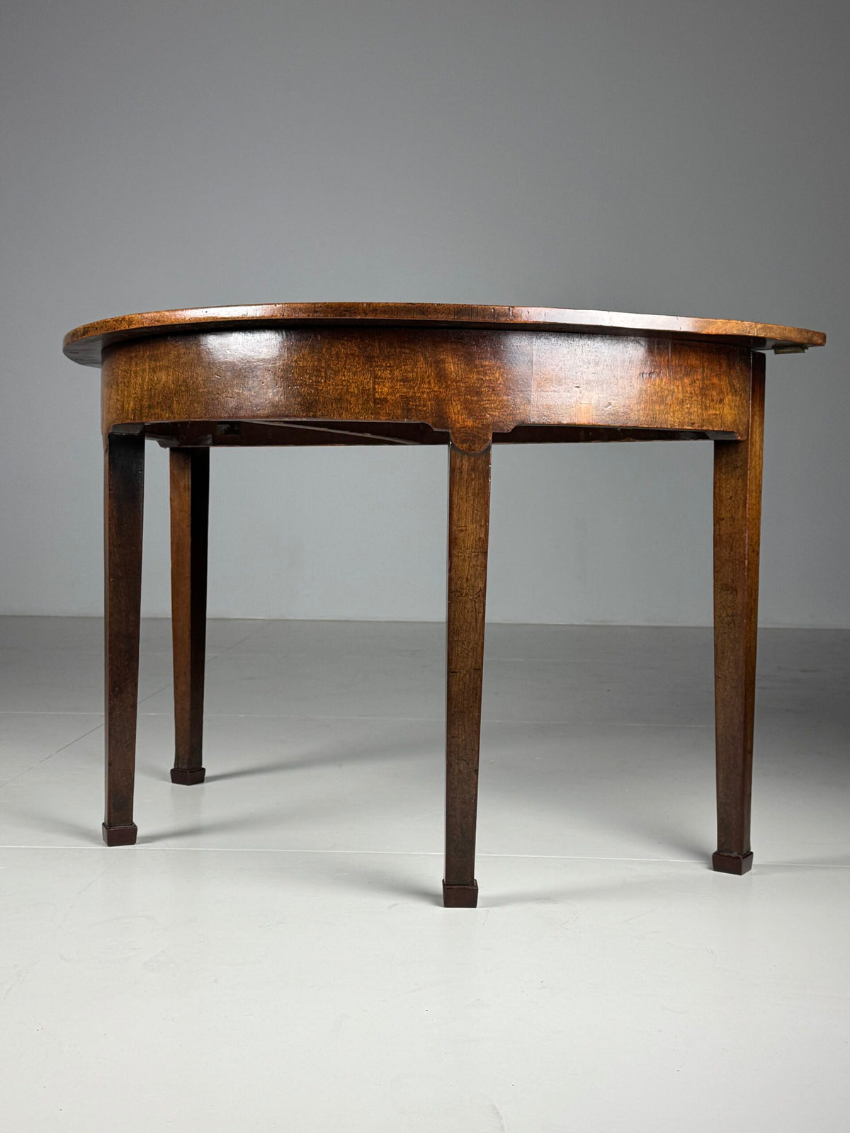 Pair of English Half Moon Side Tables, 19th Century, photo 10