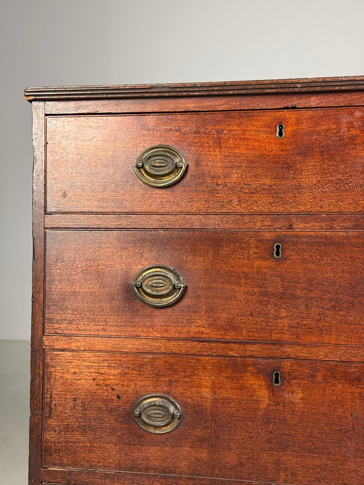 English Mahogany Campaign Chest of Drawers, 19th Century, photo 4