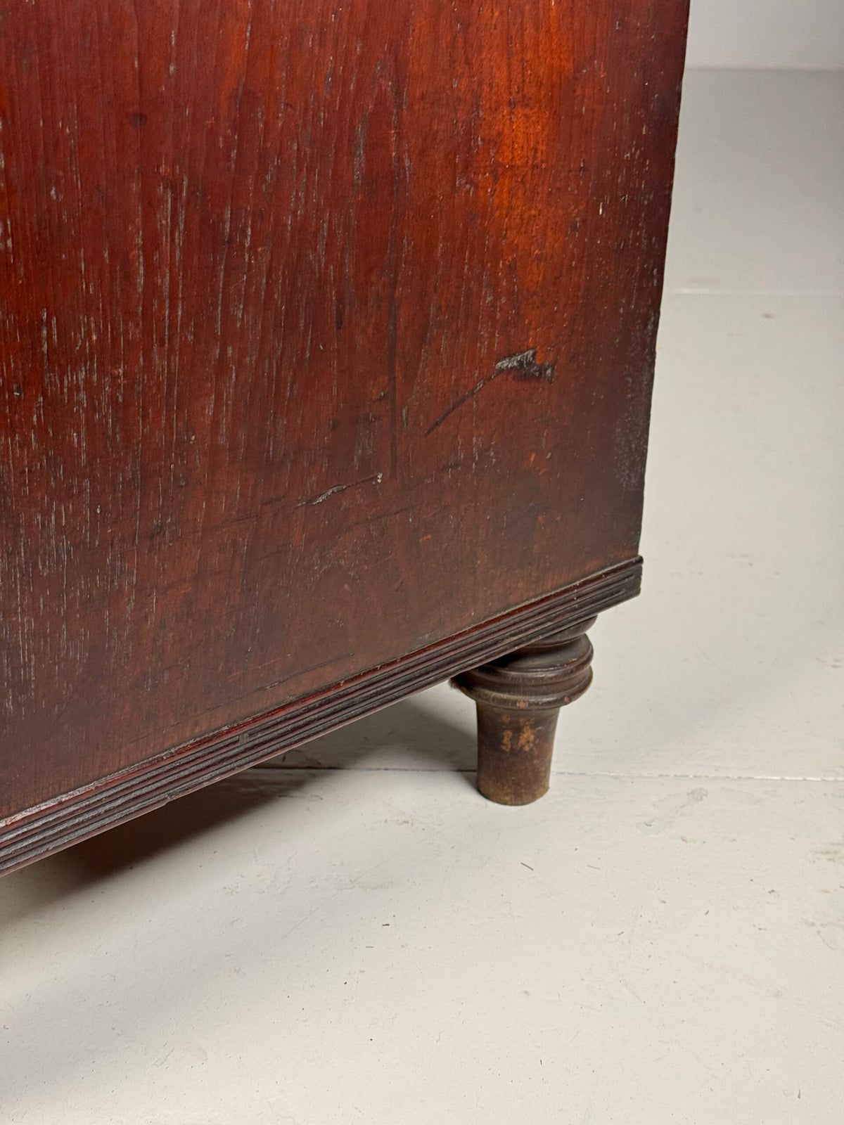 English Mahogany Campaign Chest of Drawers, 19th Century, photo 14