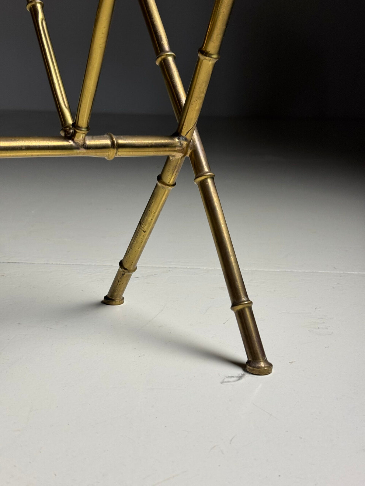Faux Bamboo Magazine Rack, 20th Century, photo 5