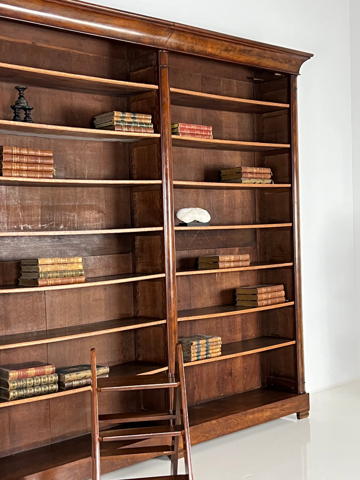 Giant Mahogany Library Bookcase, 19th Century, photo 19
