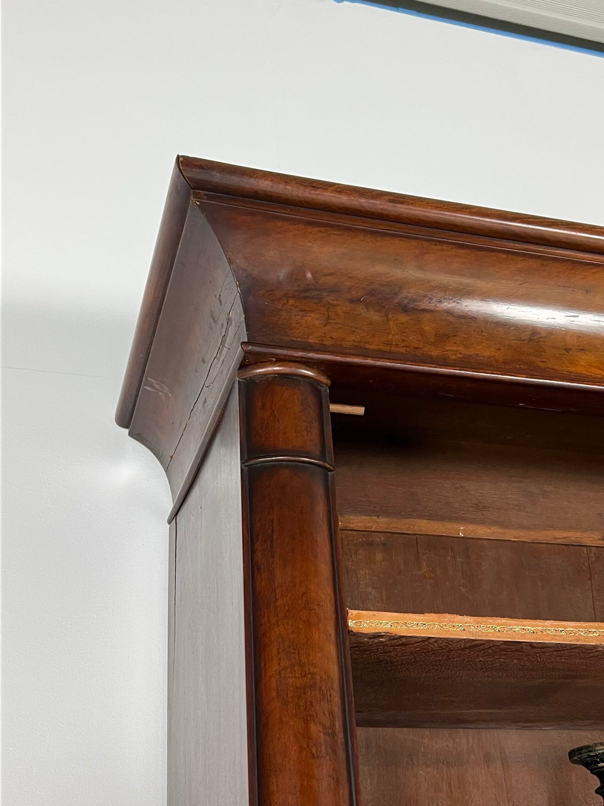 Giant Mahogany Library Bookcase, 19th Century, photo 17