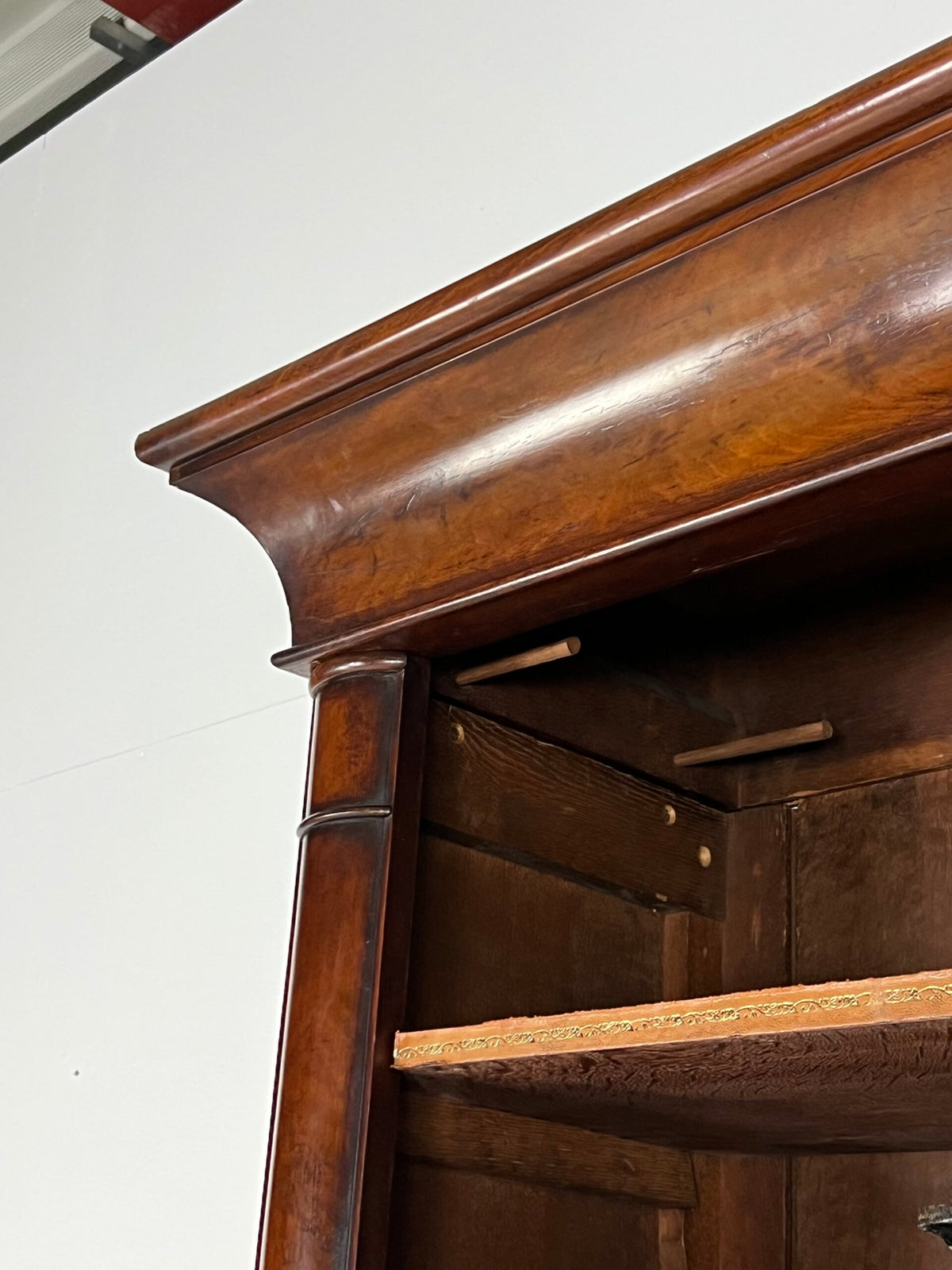 Giant Mahogany Library Bookcase, 19th Century, photo 8