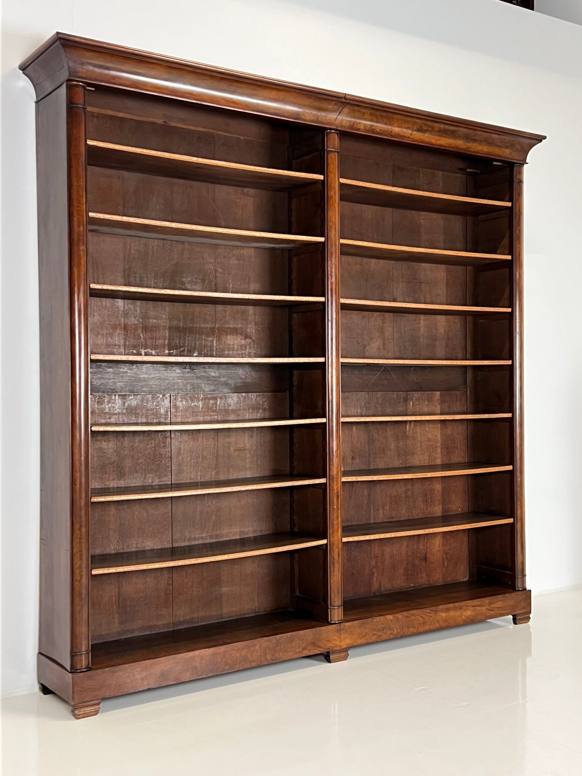 Giant Mahogany Library Bookcase, 19th Century, photo 4