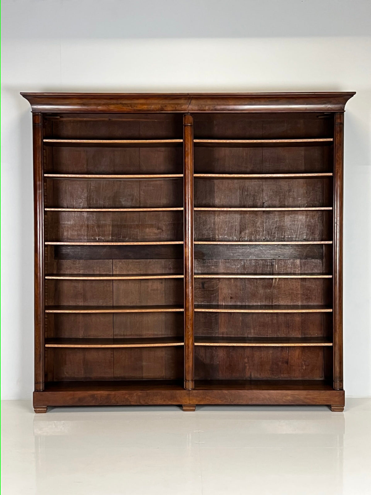 Giant Mahogany Library Bookcase, 19th Century, photo 3