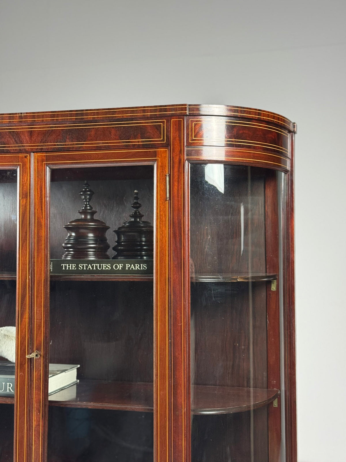 American Mahogany Display Cabinet by Geo. C. Flint Co., 1920 to 1940, photo 6