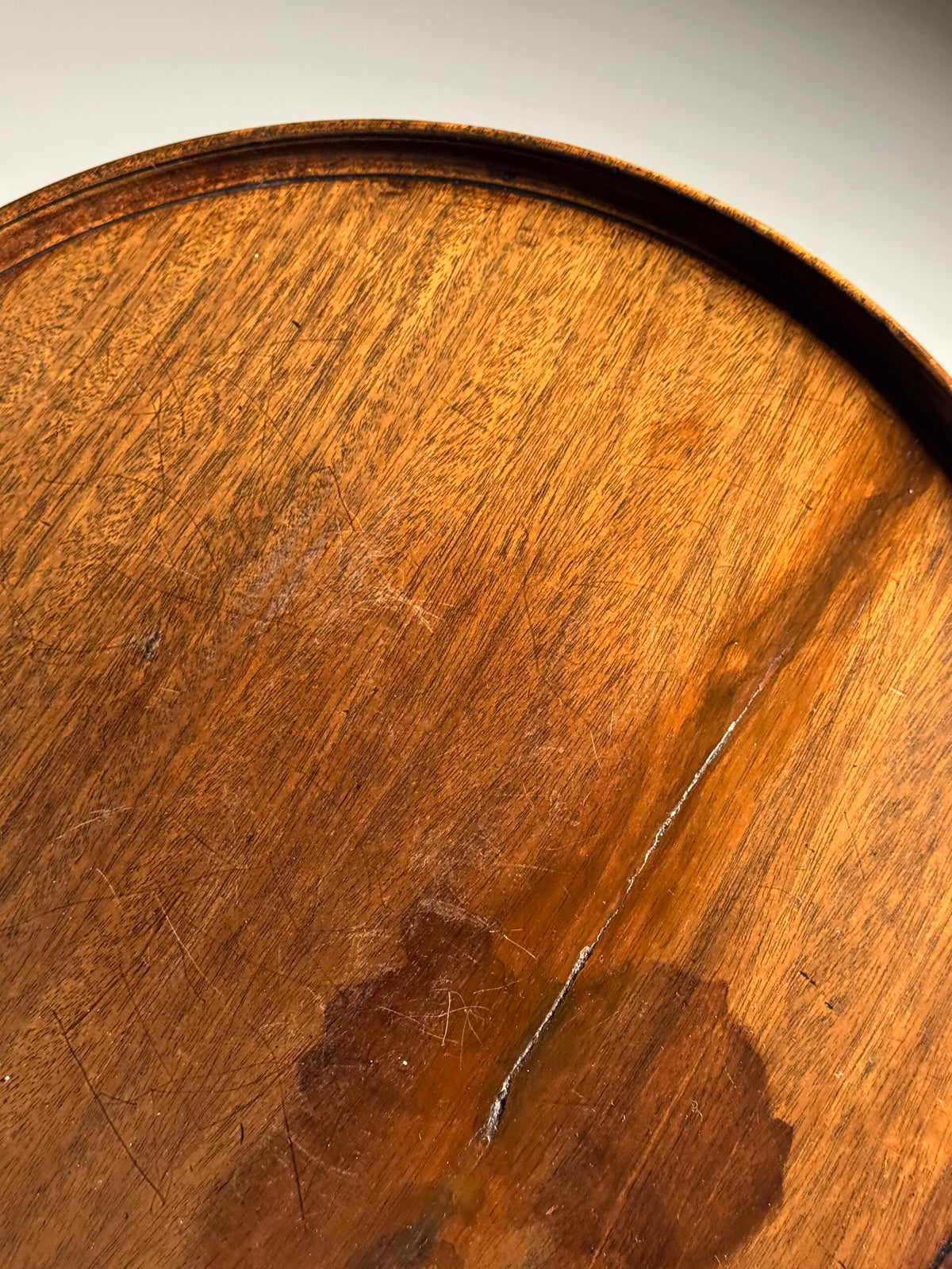 English Mahogany Etagere Tray Table, 19th Century, photo 11