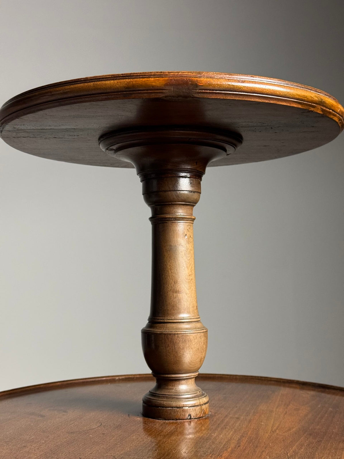 English Mahogany Etagere Tray Table, 19th Century, photo 12