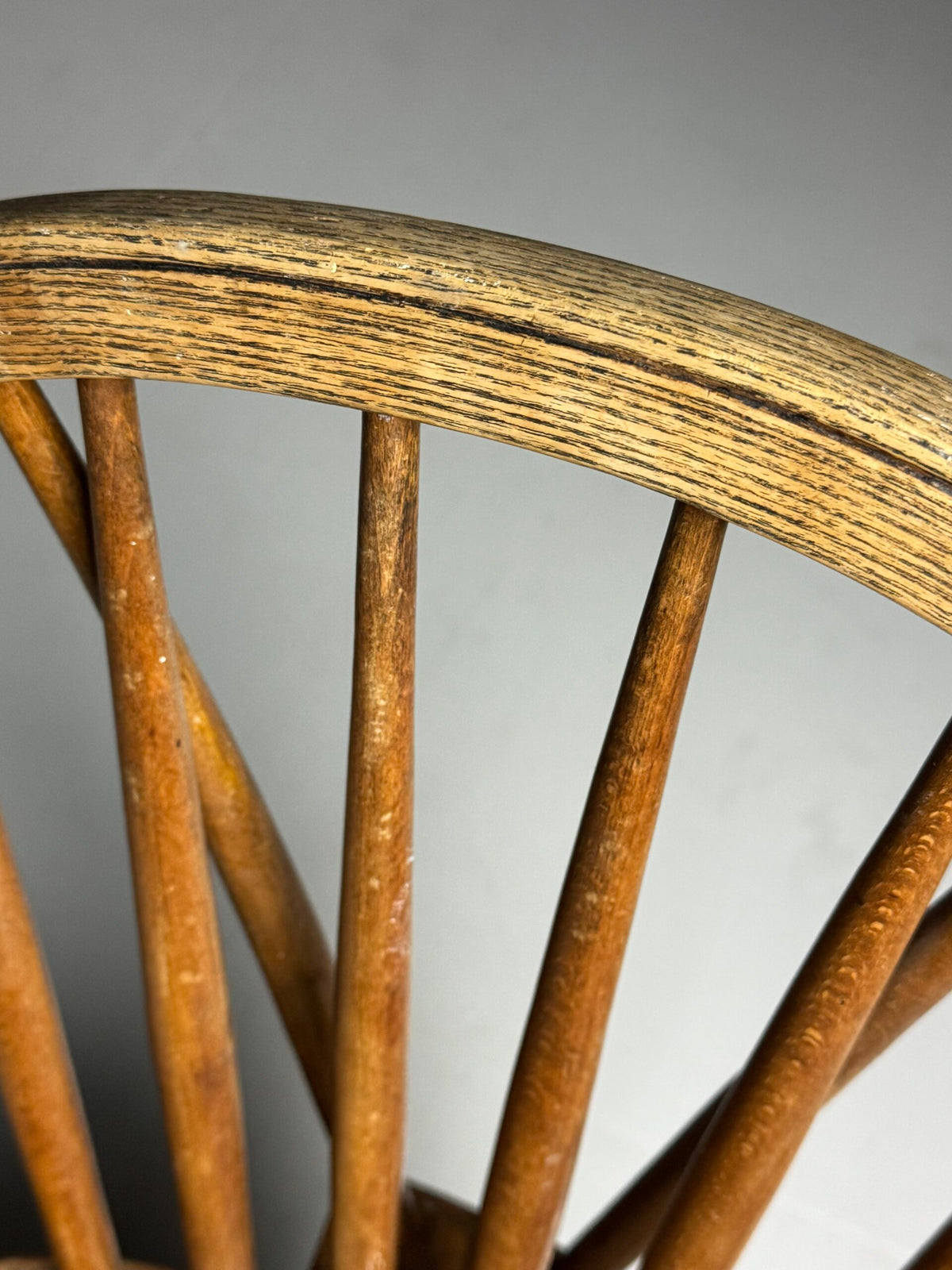 Set of Two Oak Windsor Dining Chairs, Early 20th Century, photo 5