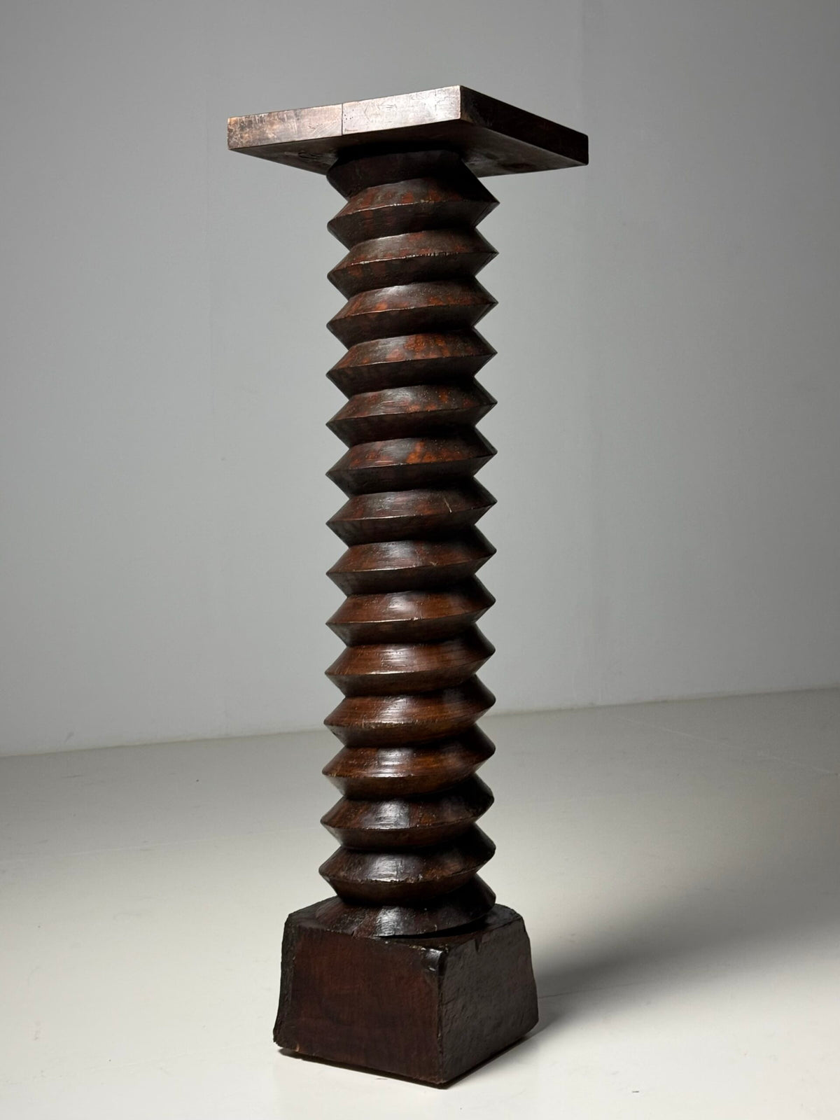 French Press Column Pedestal, c. 1900, photo 17