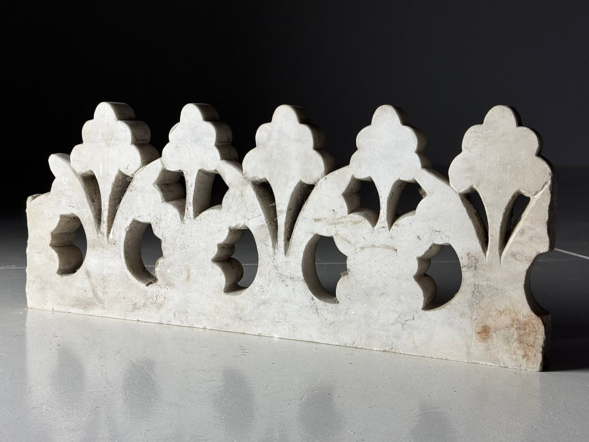 Marble Ornament Fragment, Early 20th Century, photo 10