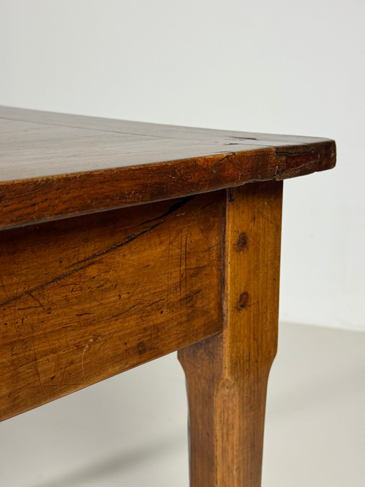 French Farmhouse Dining Table with Extension, 19th Century, photo 28