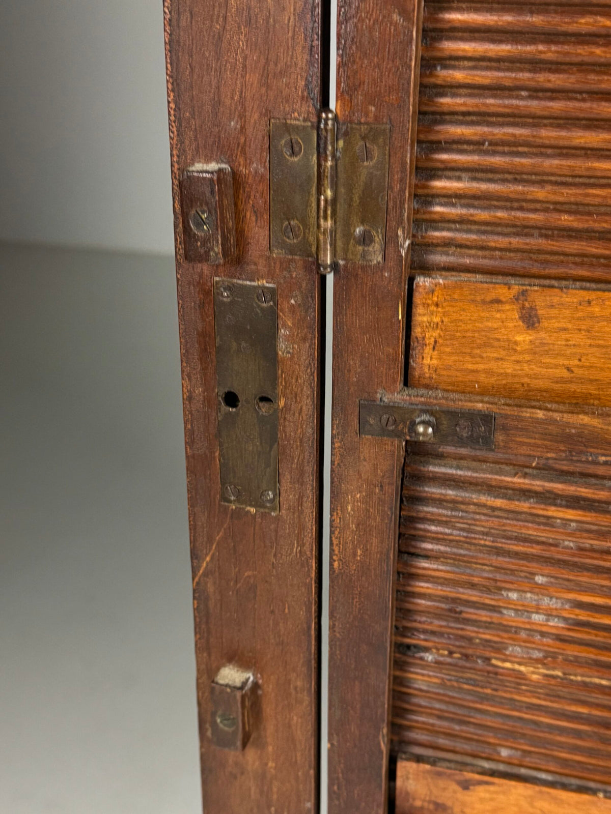 Belgian Oak Roll-Front Filing Cabinet, Early 20th Century, photo 6