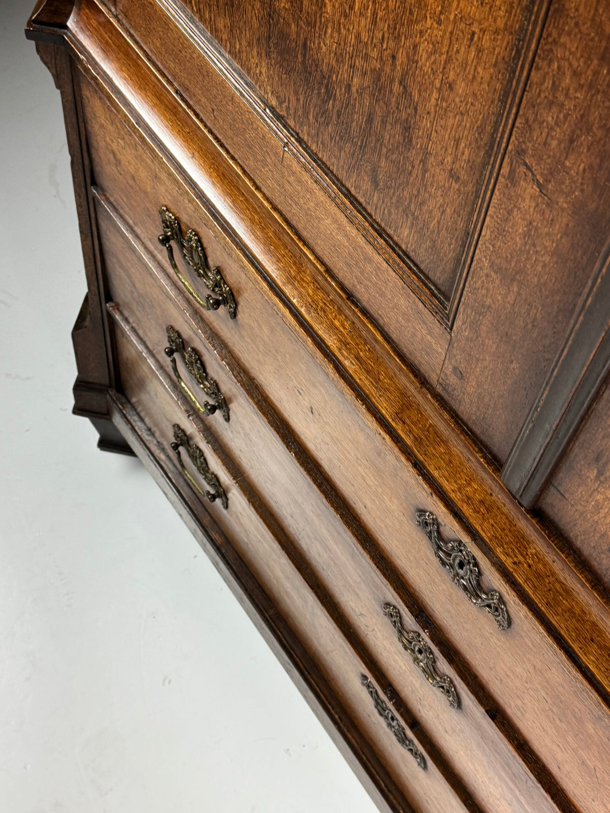 Dutch Solid Oak Cabinet, Late 18th Century, photo 21