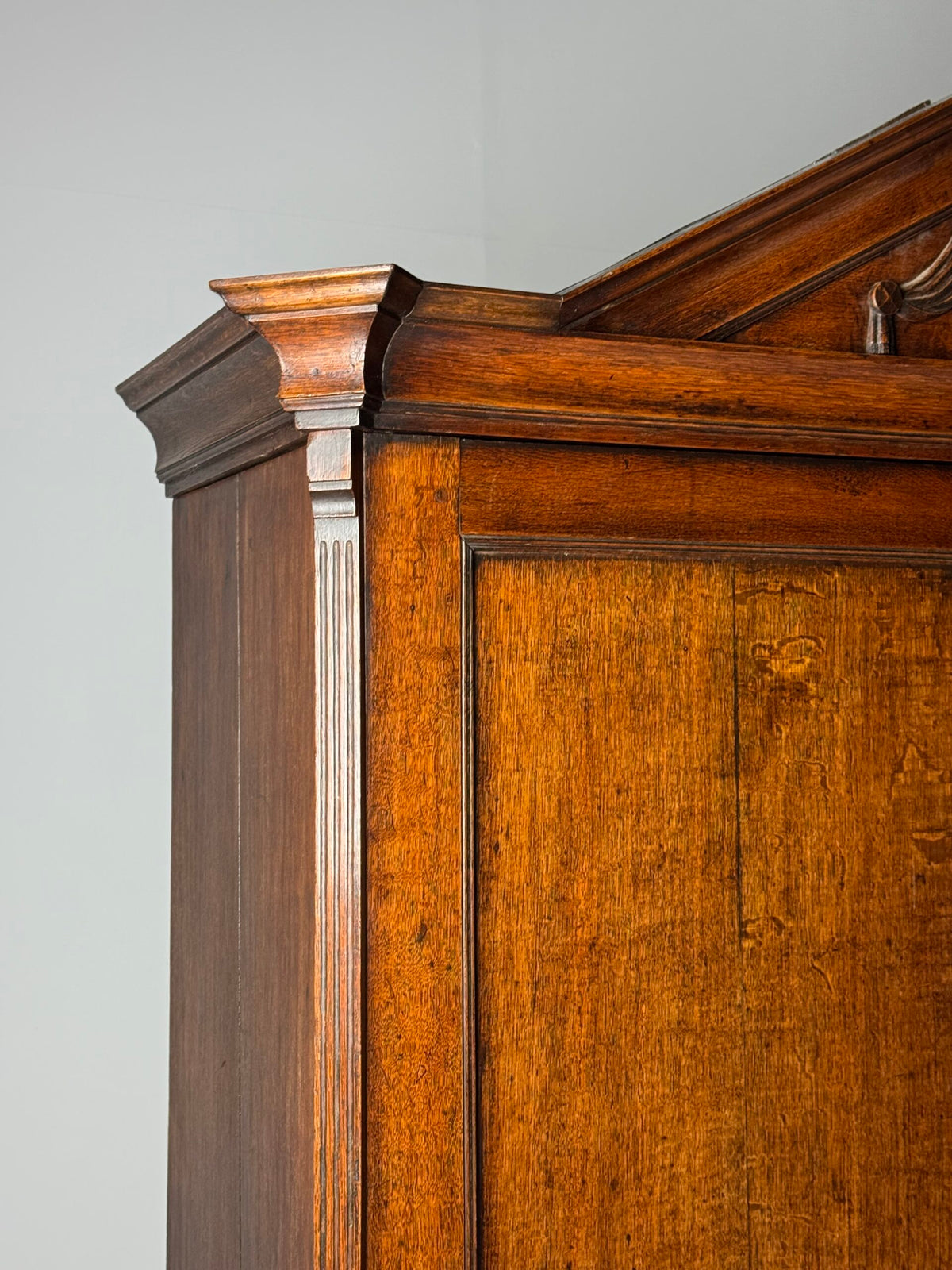 Dutch Solid Oak Cabinet, Late 18th Century, photo 14
