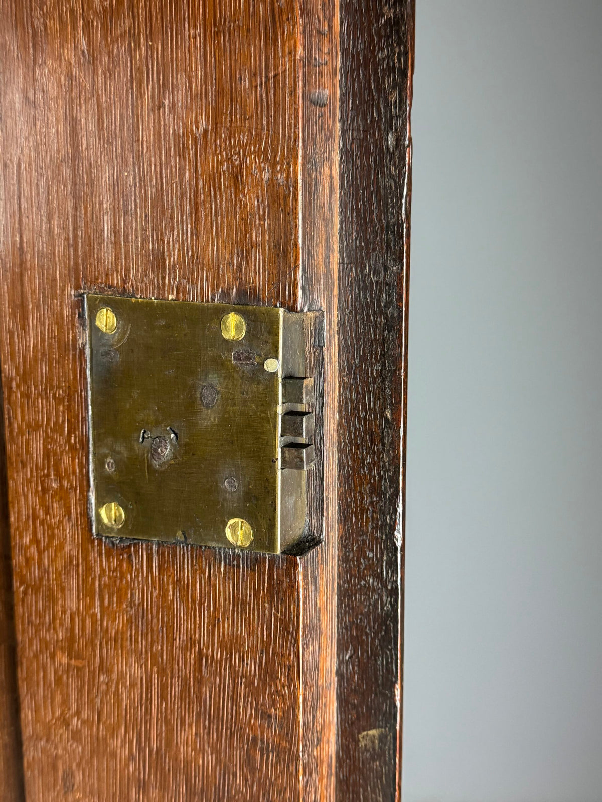 Dutch Solid Oak Cabinet, Late 18th Century, photo 9