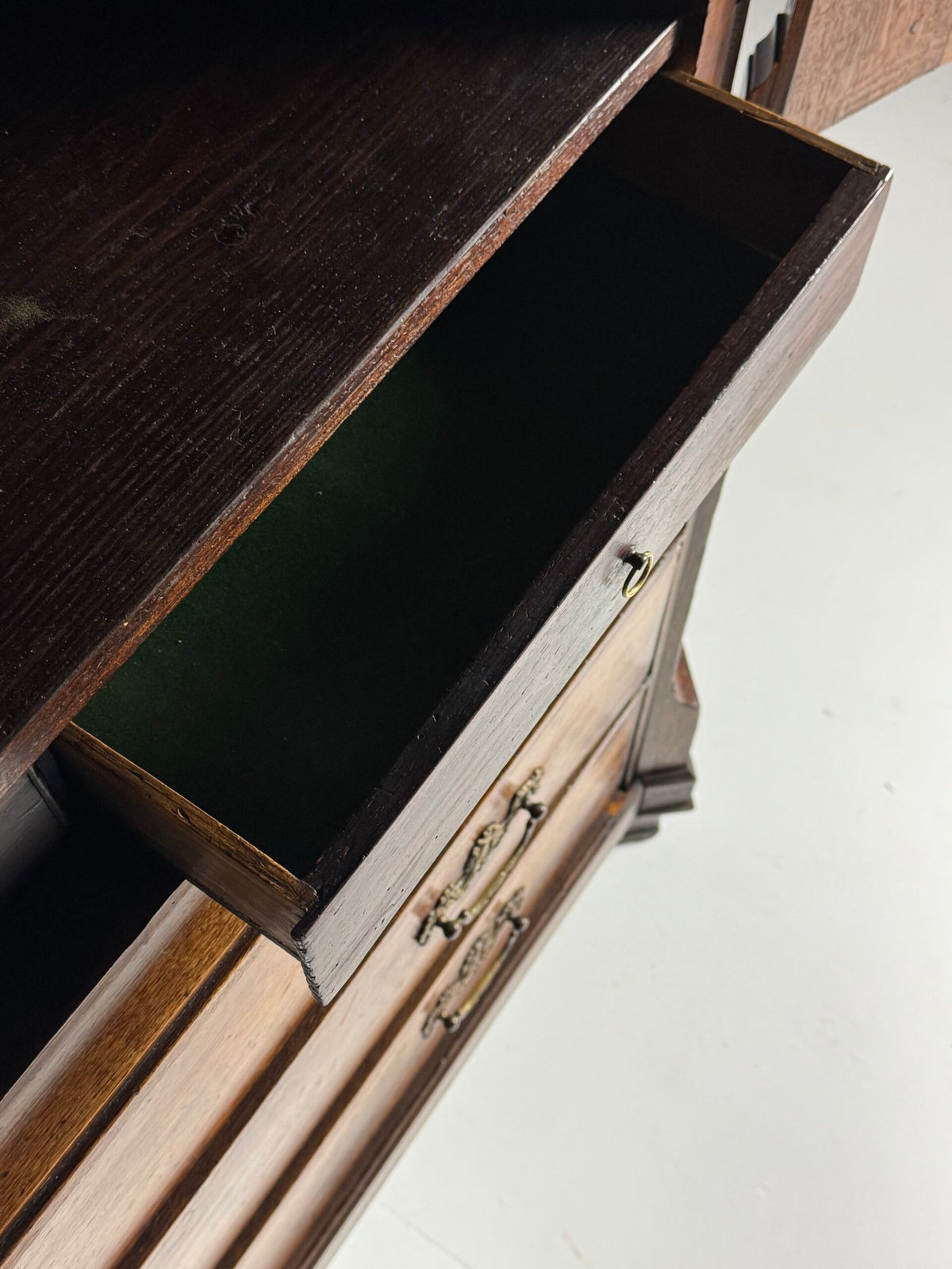 Dutch Solid Oak Cabinet, Late 18th Century, photo 8
