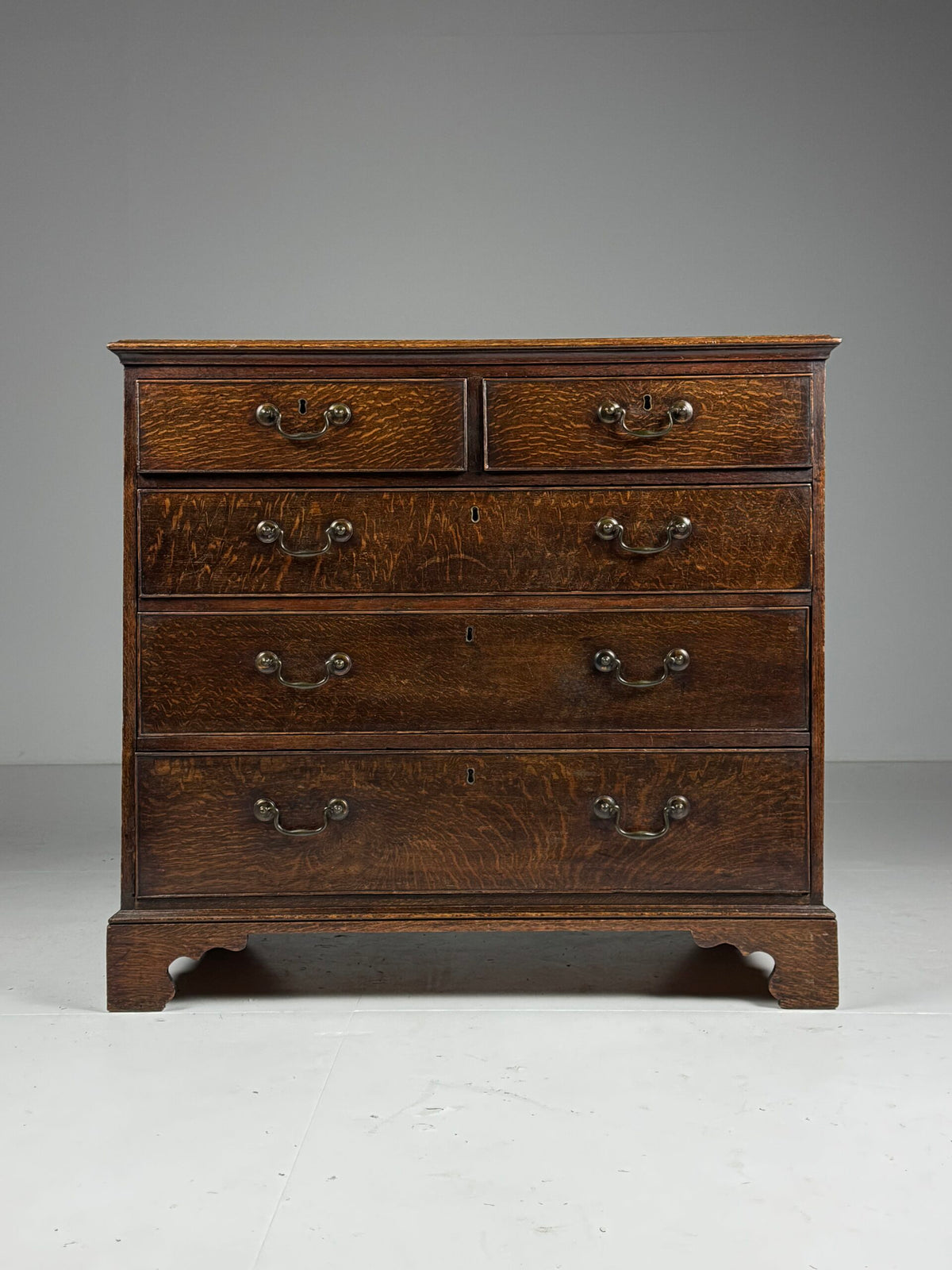 English Georgian Oak Chest of Drawers, circa 1780, photo 10