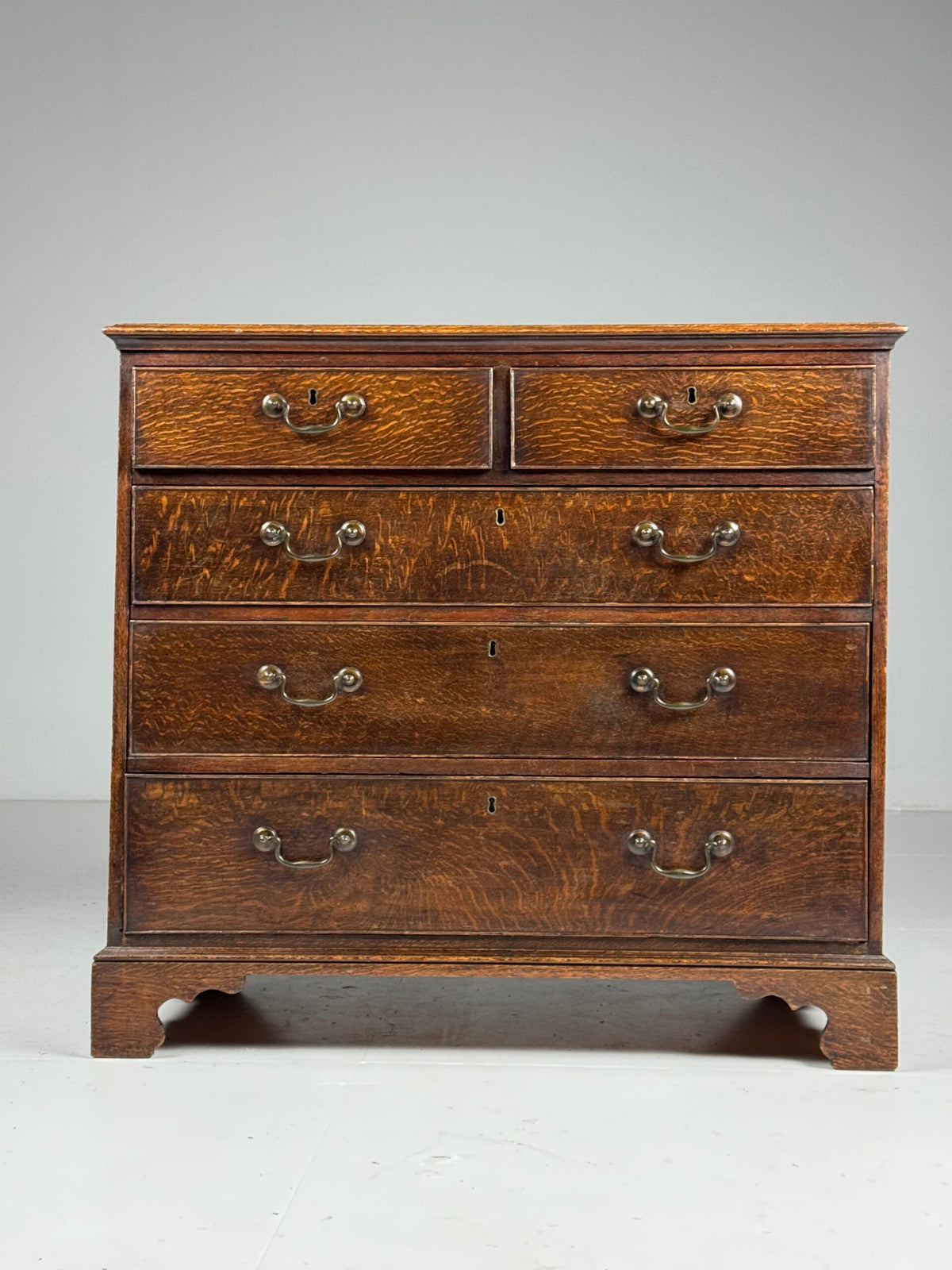 English Georgian Oak Chest of Drawers, circa 1780, photo 7