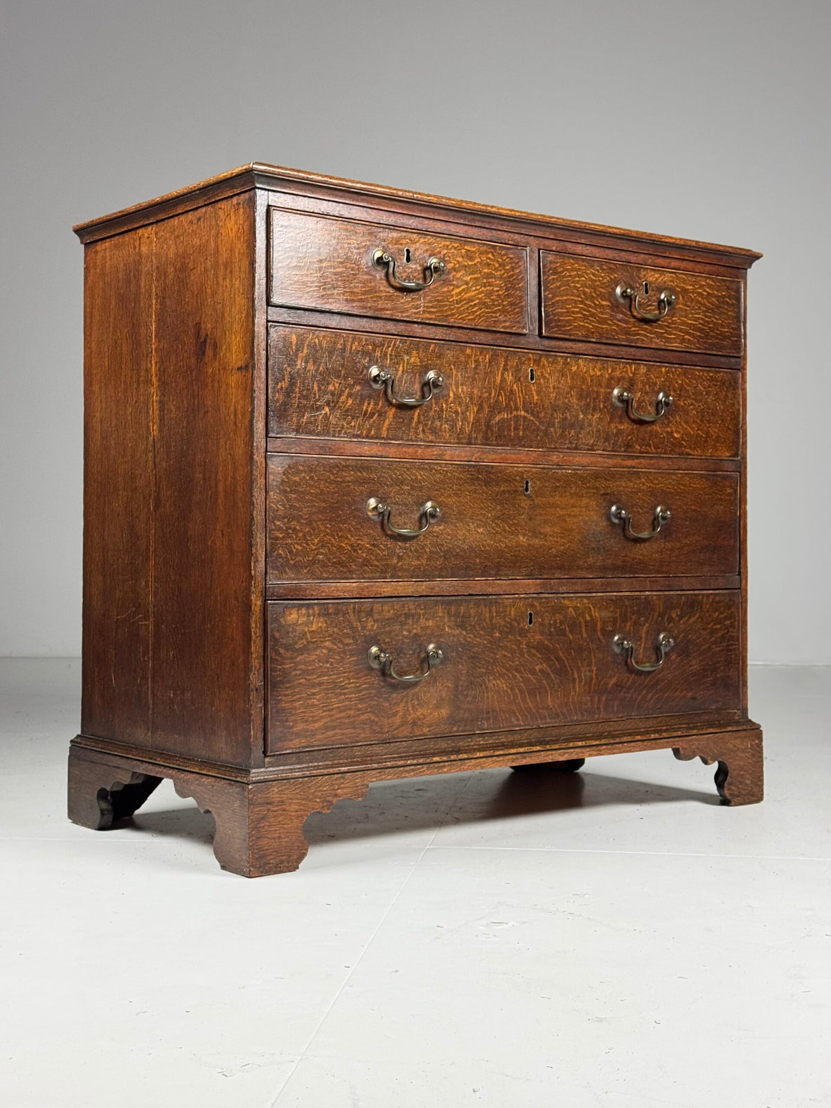 English Georgian Oak Chest of Drawers, circa 1780, photo 2