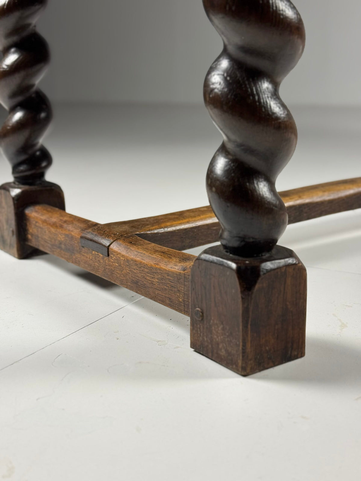 English Oak Dining Table with Turned Legs, c. 1800, photo 21