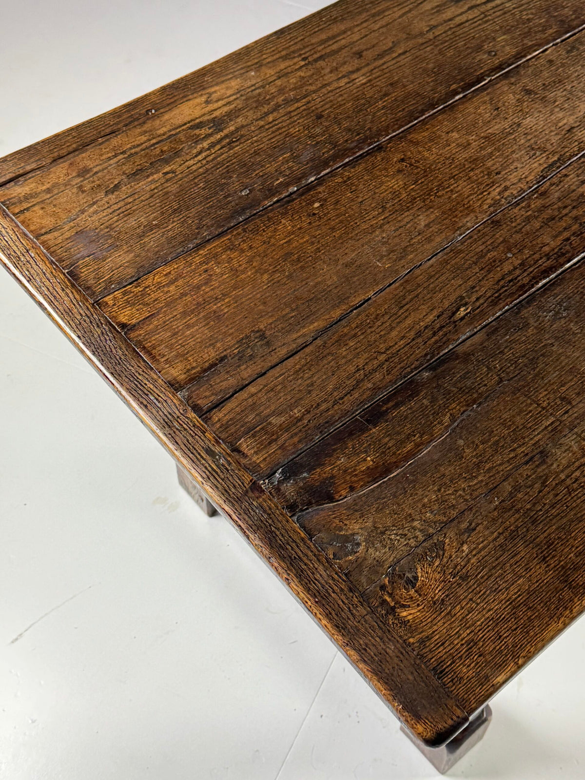 English Oak Dining Table with Turned Legs, c. 1800, photo 13