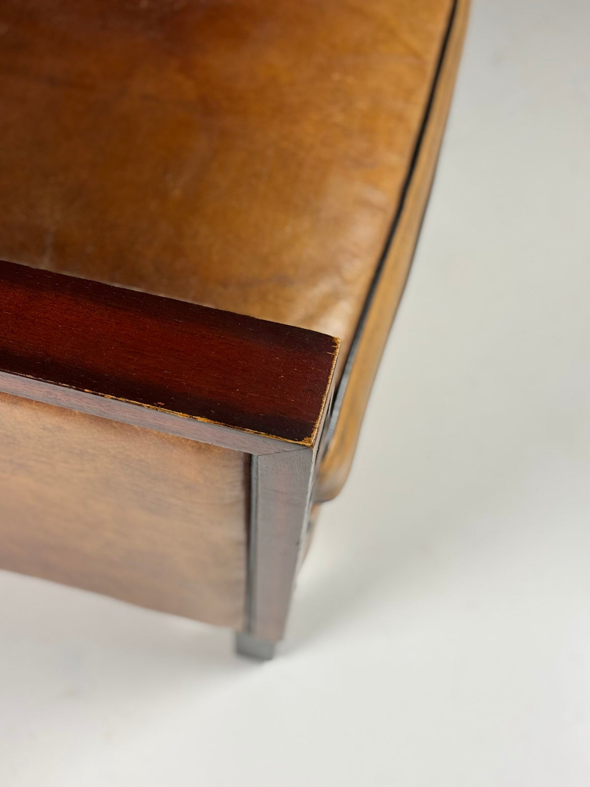Dutch Art Deco Style Sheepskin Club Chair by Lounge Atelier, photo 11