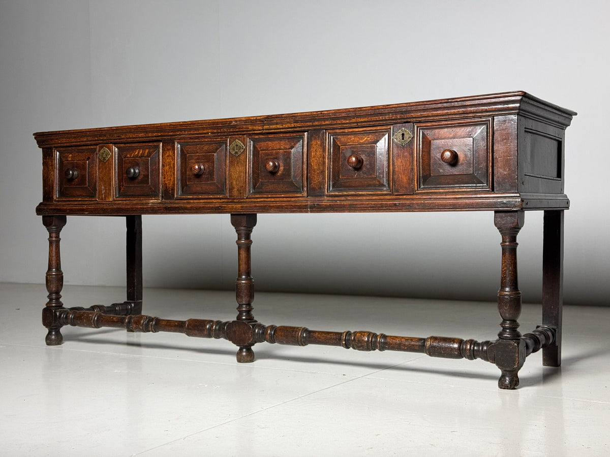English Oak Dresser Base, c. 1800, photo 18