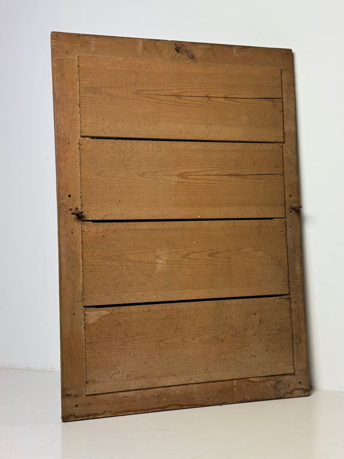 French Gilt Ribbed Frame Mirror, 19th Century, photo 3