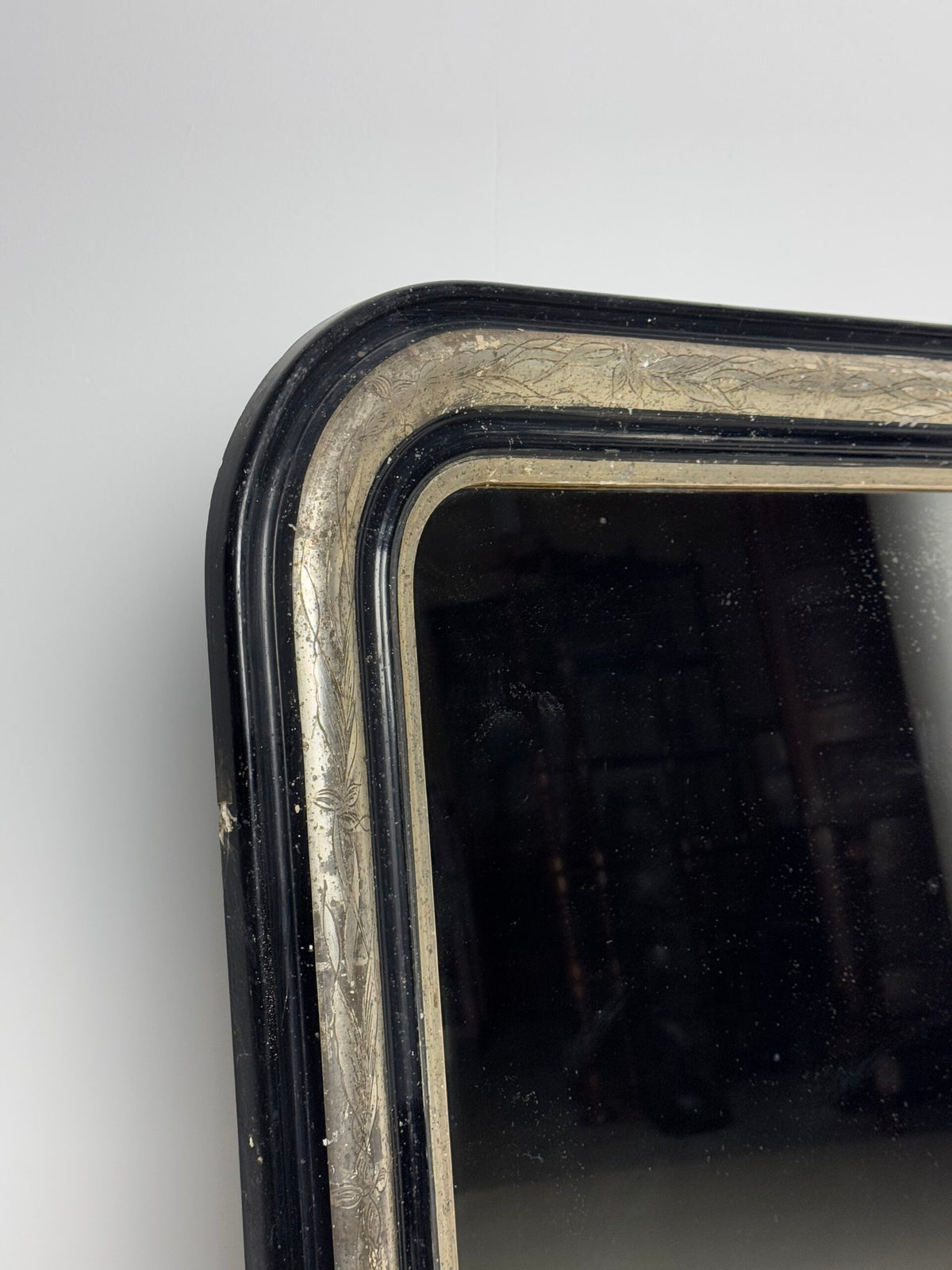 French Louis Philippe Mirror, c. 1900, photo 8