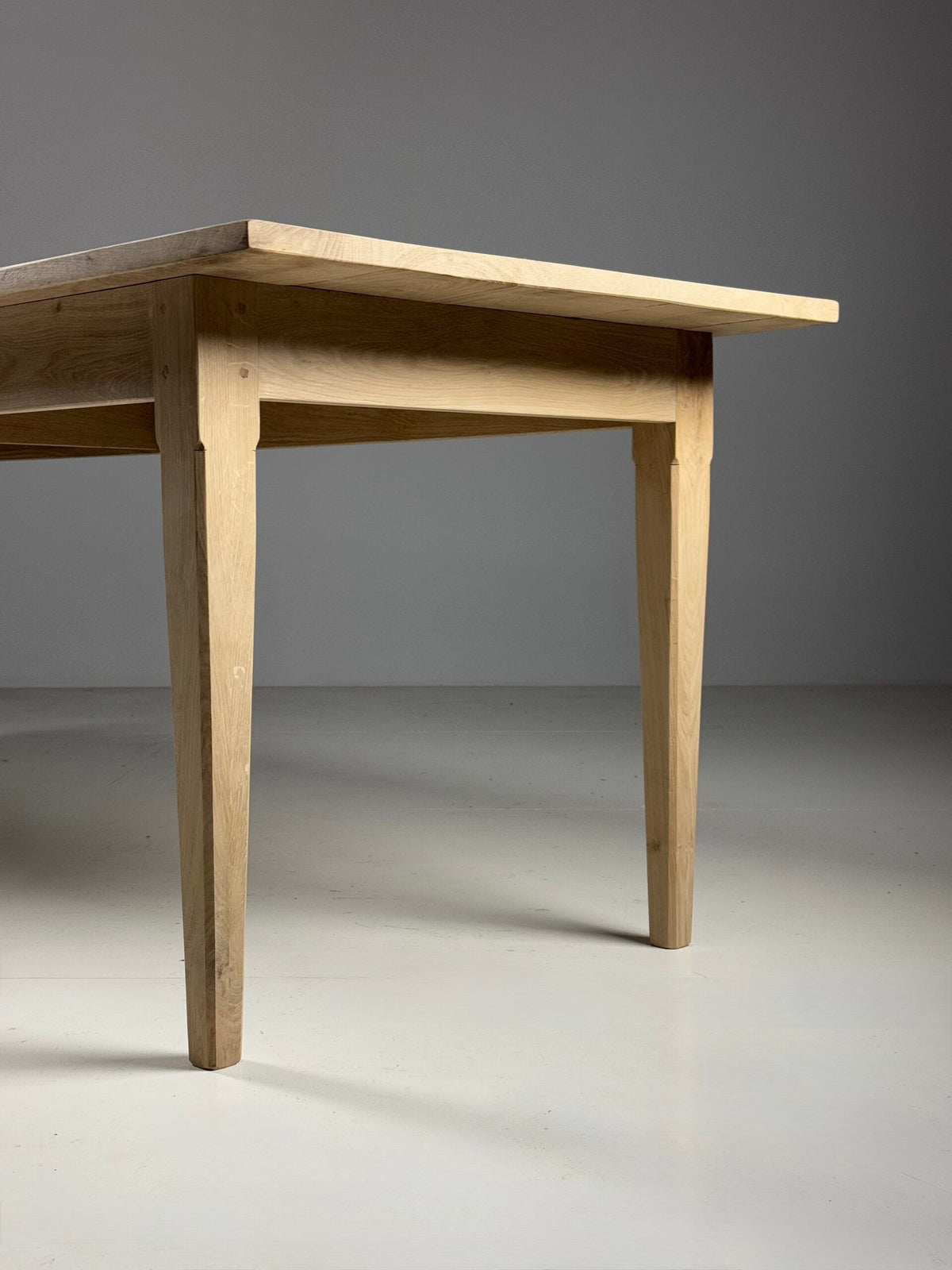 Handmade French Style Solid Oak Dining Table, 200 cm, photo 8