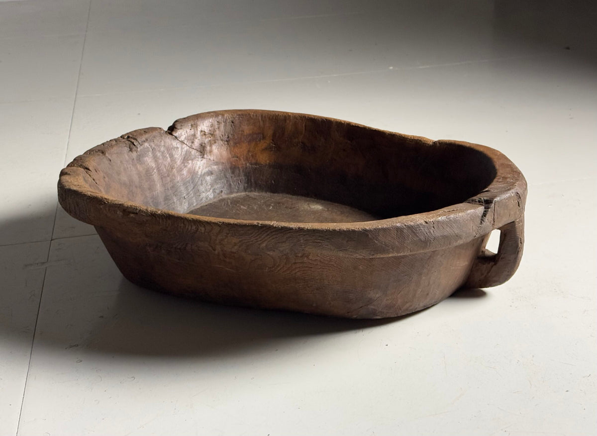 Large Elm Dough Bowl, Early 19th Century, Italy, photo 5