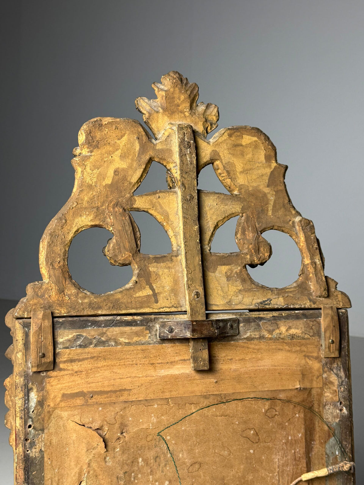 French Louis XV Period Giltwood Mirror, 18th Century, photo 28