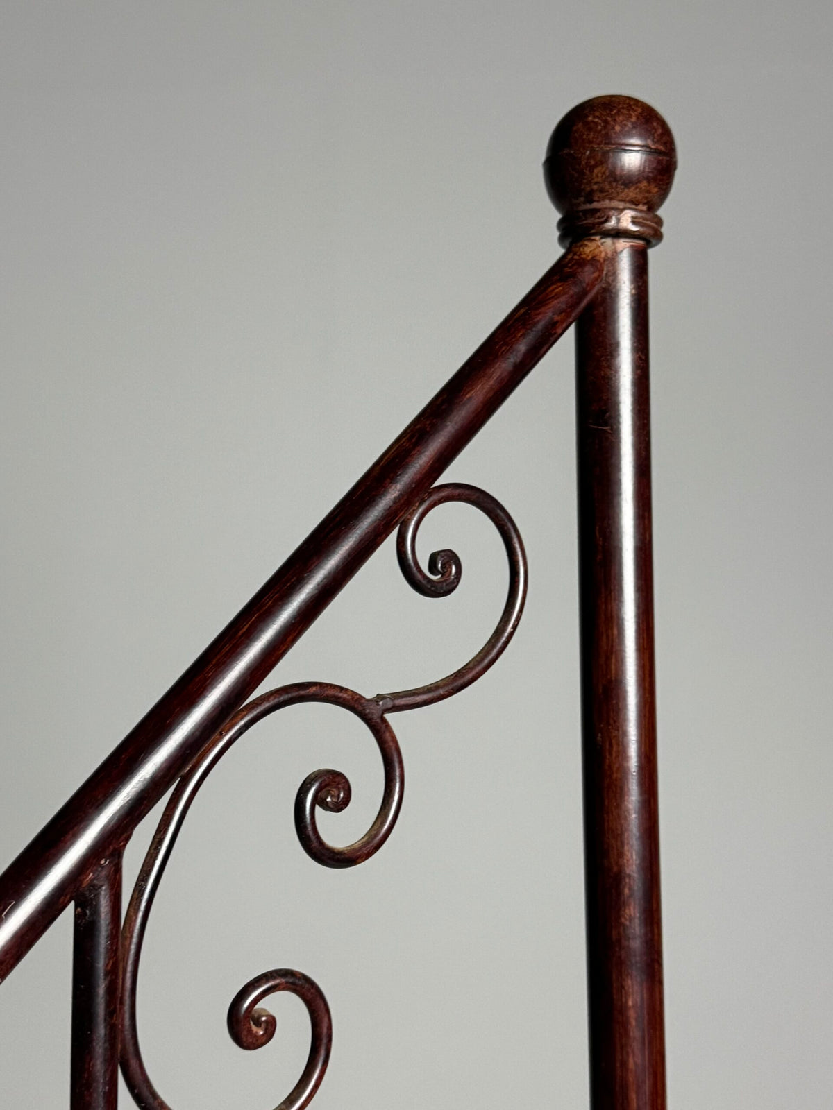 Patinated Metal Library Steps, Late 20th Century, photo 14