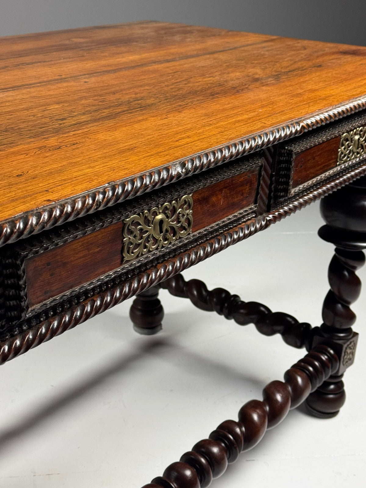 Portuguese Rosewood Table, 18th Century, photo 8