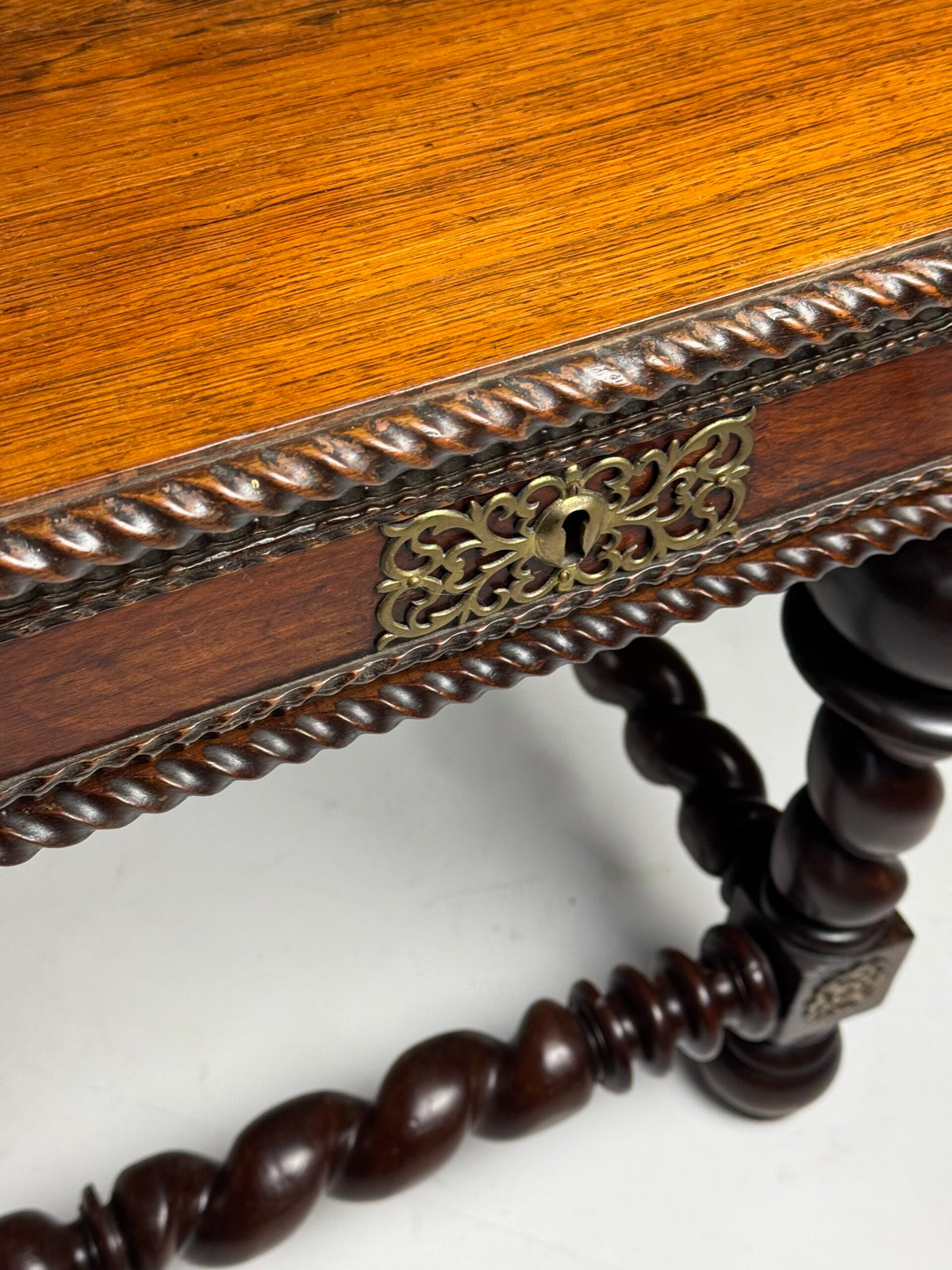 Portuguese Rosewood Table, 18th Century, photo 12