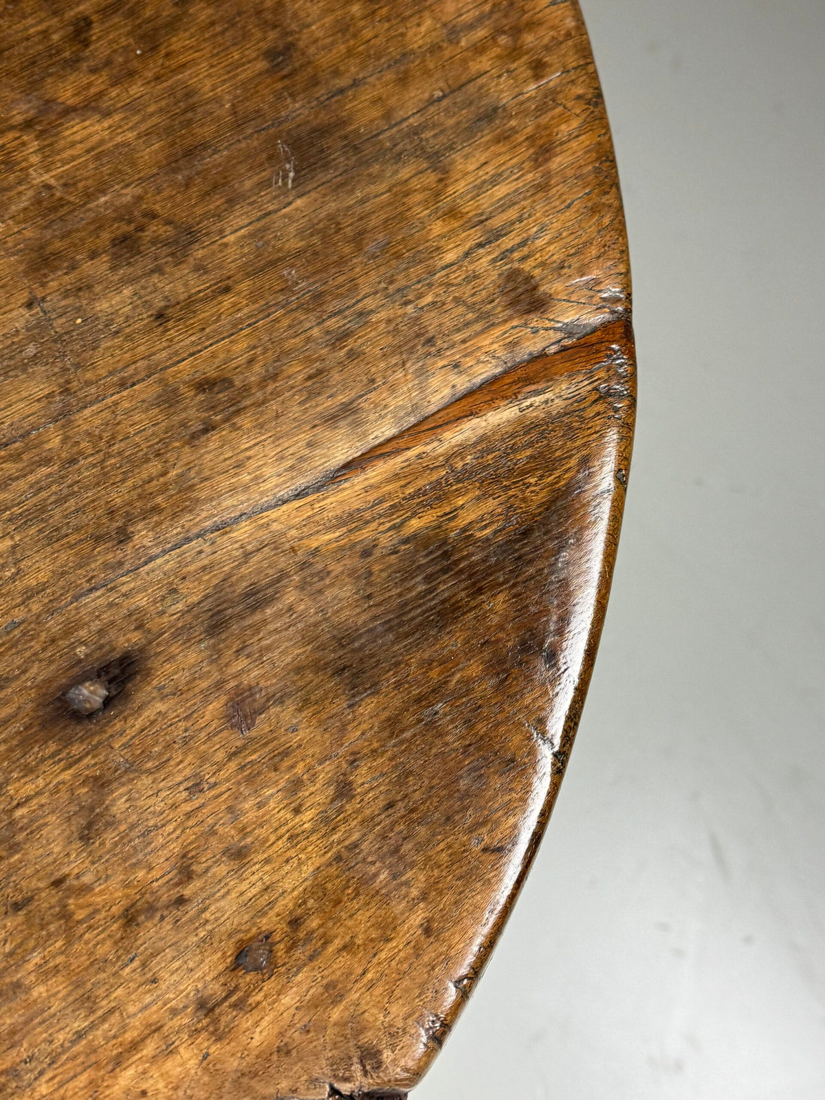 English Oak Monk's Bench Table, 18th Century, photo 8
