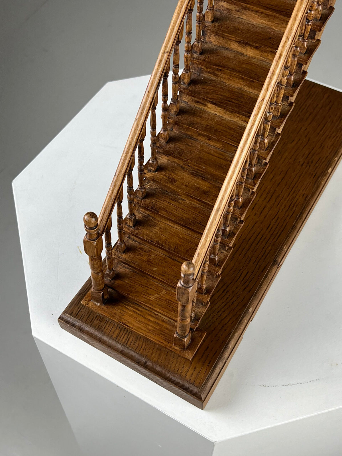 Architectural Oak Staircase Model, Mid 20th Century, photo 9