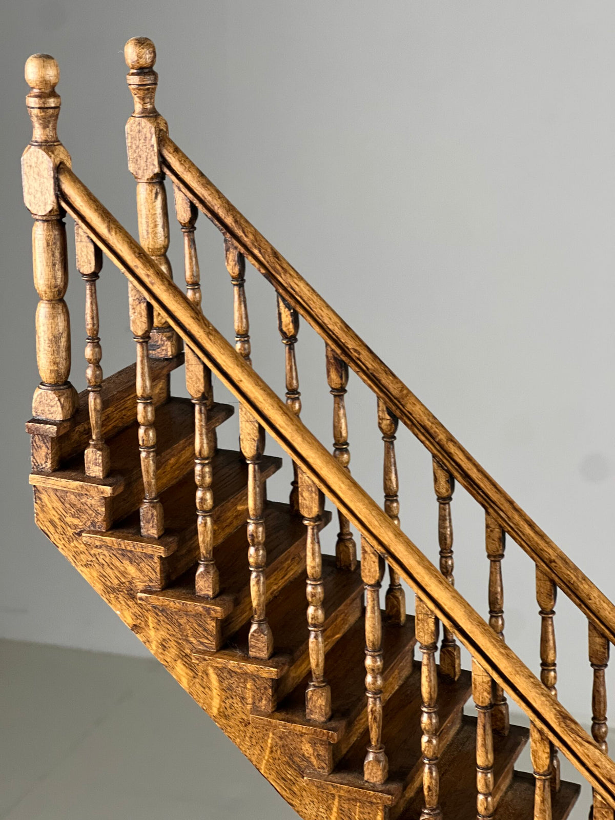Architectural Oak Staircase Model, Mid 20th Century, photo 12