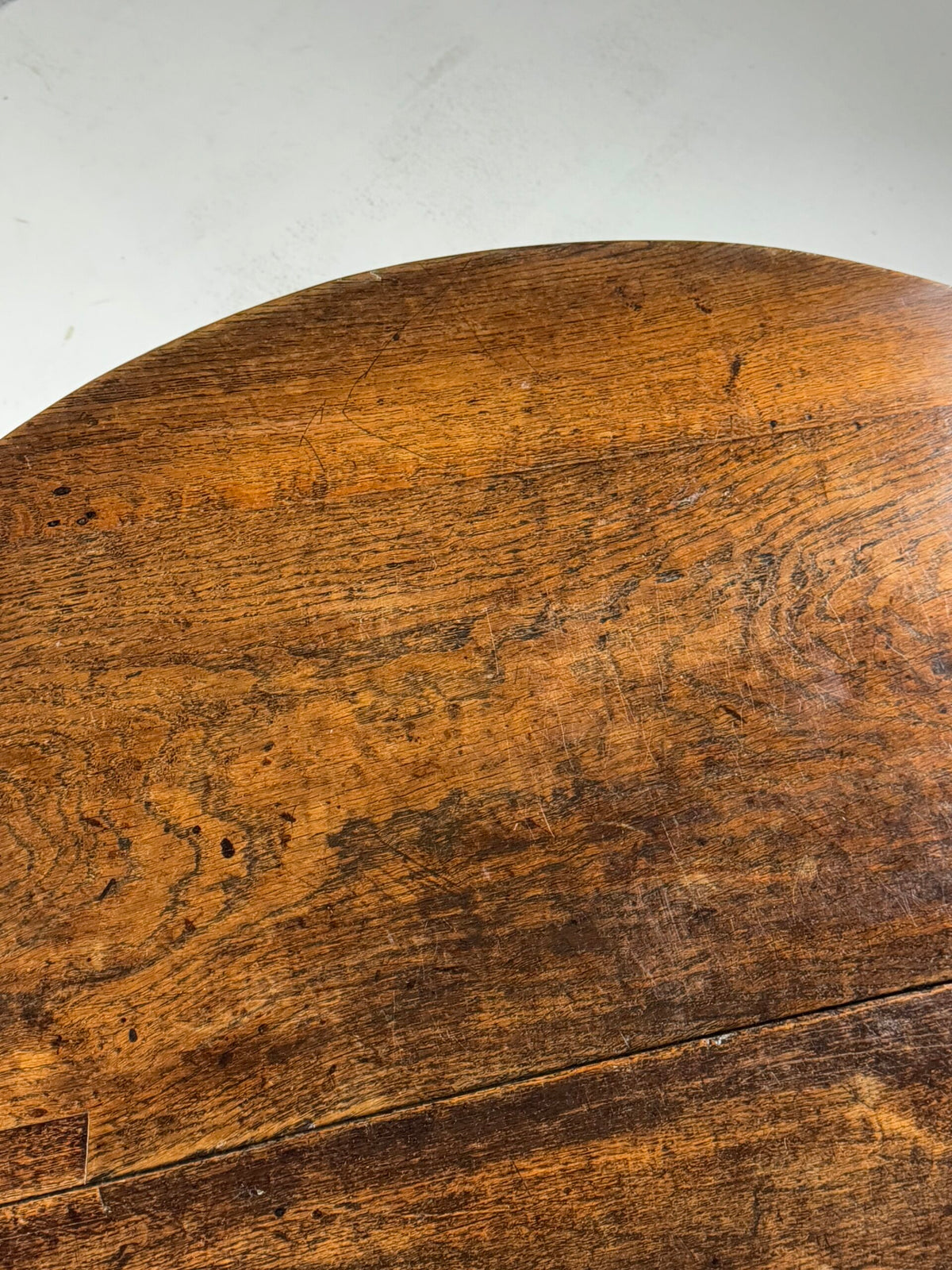 English Solid Oak Gateleg Table, Early 19th Century, photo 6