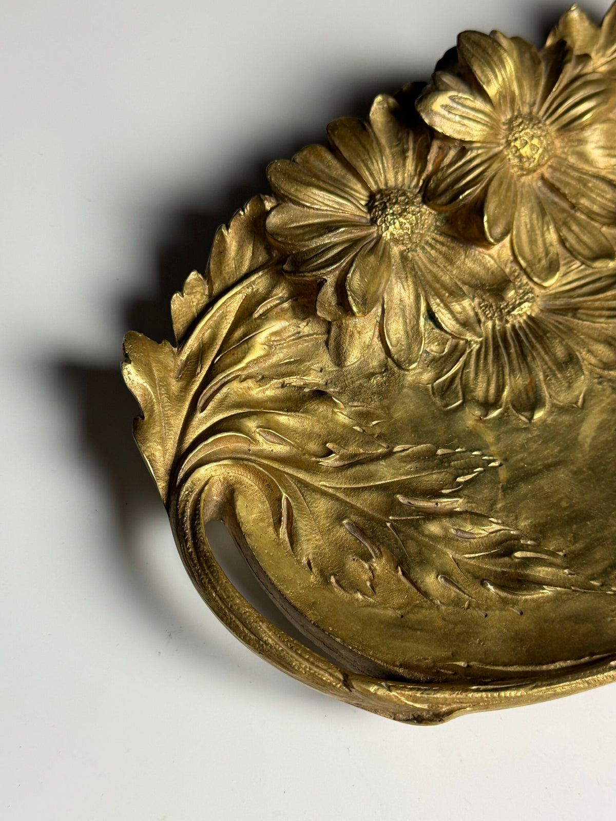 Ornate Bronze Dish Signed A. Marionnet, France, photo 4