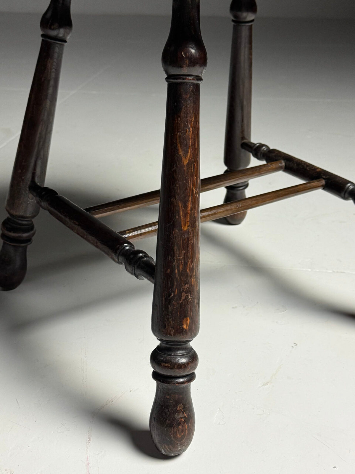 Antique Oak Bobbin Armchair, Early 20th Century, photo 16