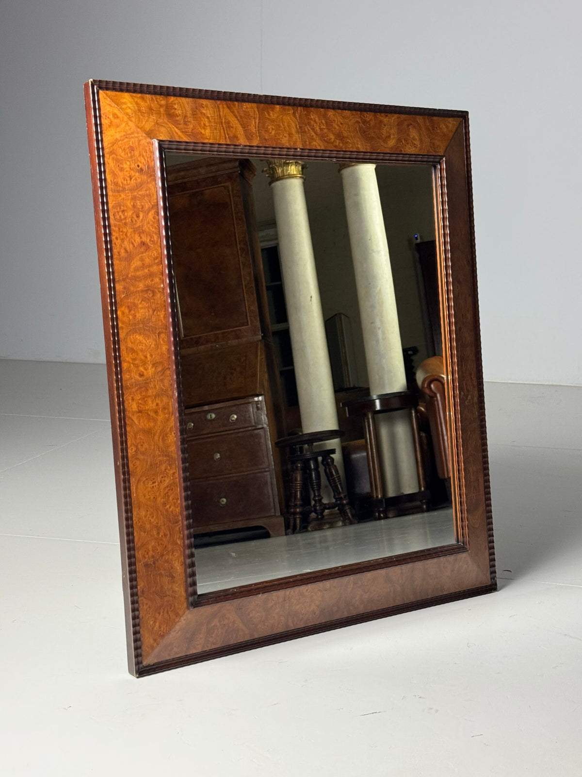 Twentieth Century Ripple Frame Mirror, 78 cm, photo 13