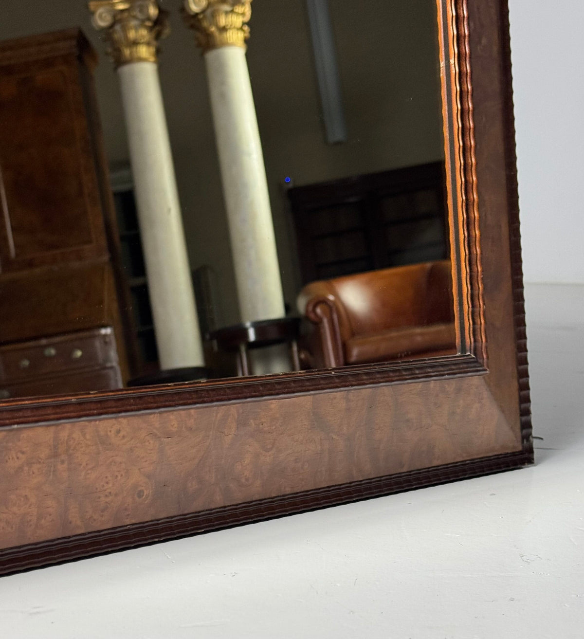 Twentieth Century Ripple Frame Mirror, 78 cm, photo 10