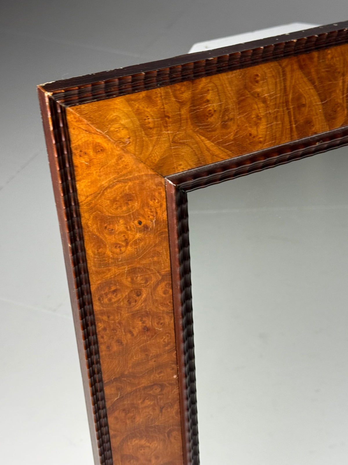 Twentieth Century Ripple Frame Mirror, 78 cm, photo 6