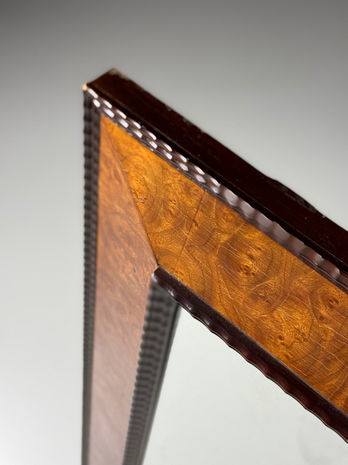 Twentieth Century Ripple Frame Mirror, 78 cm, photo 3