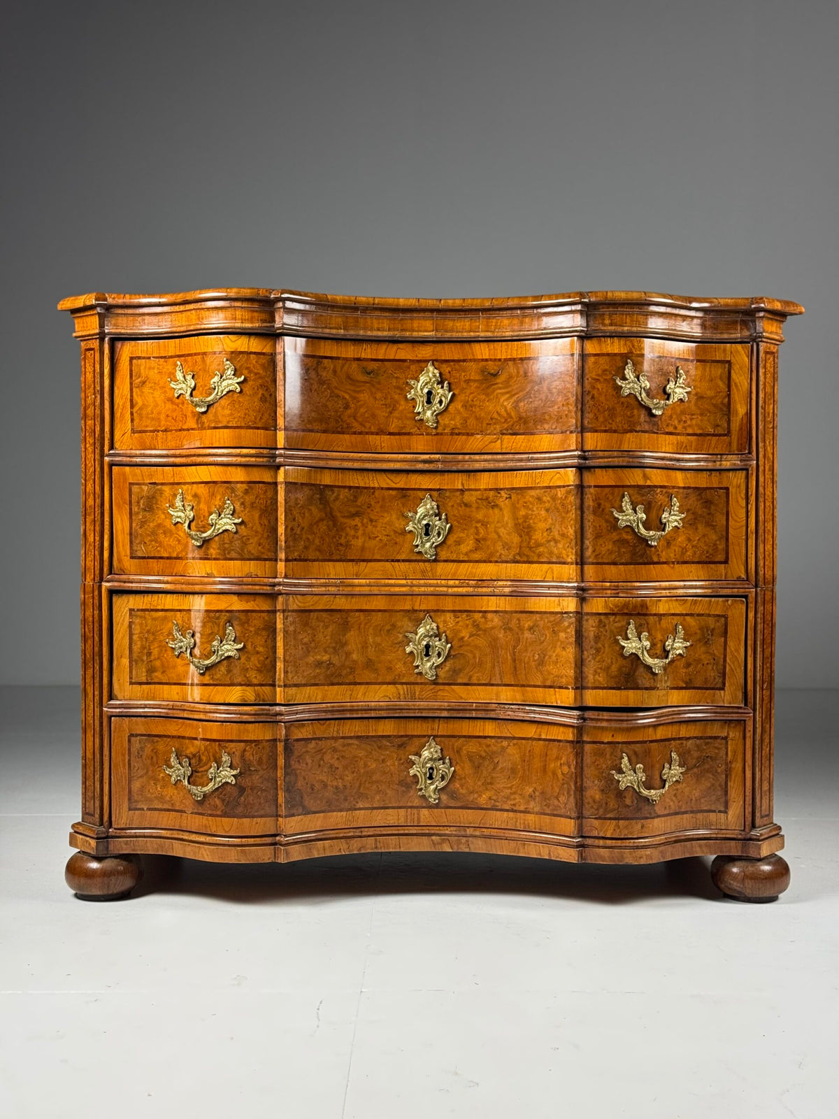 Danish Rococo Chest of Drawers, 18th Century, photo 1
