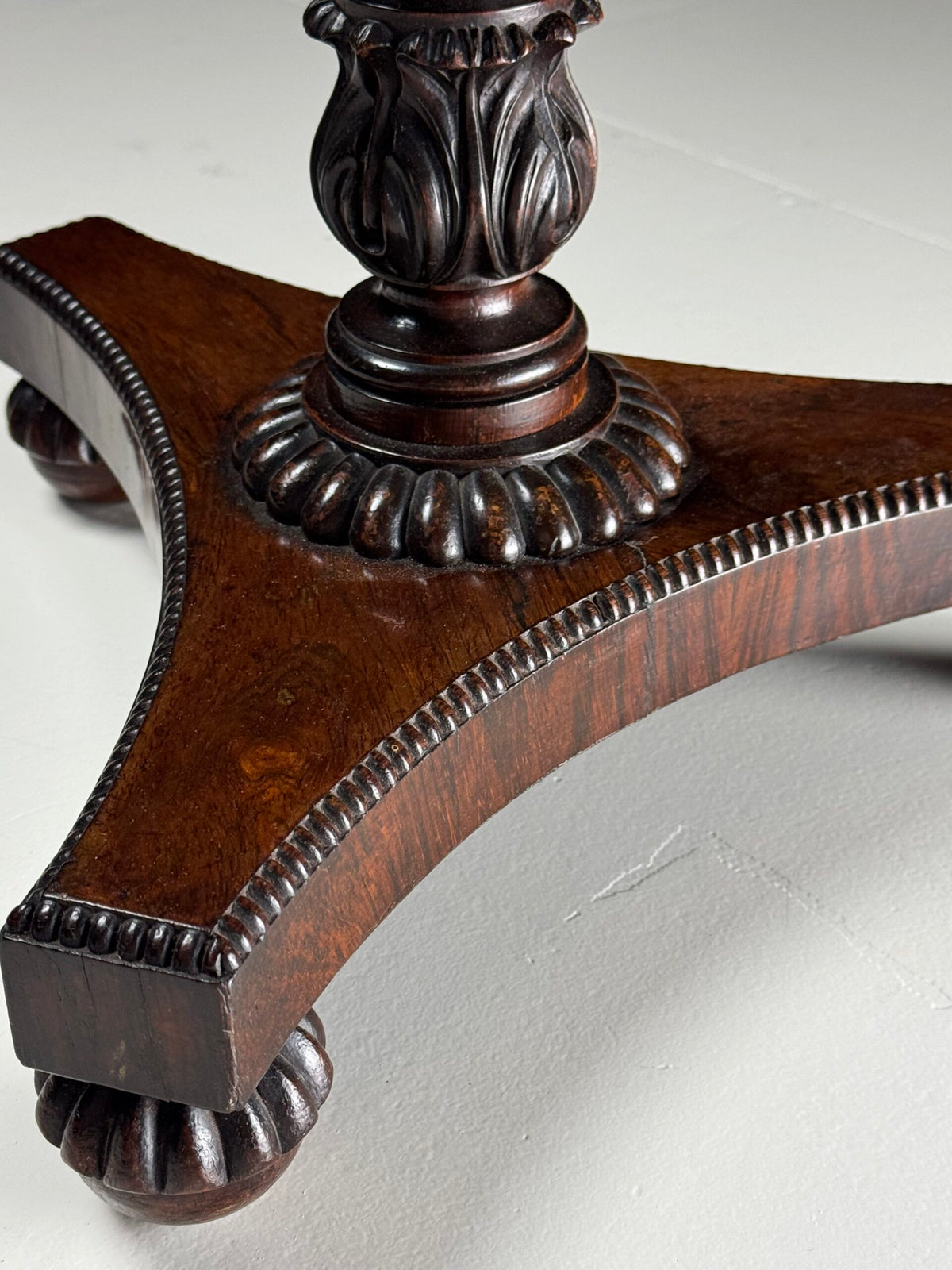 William IV Rosewood Terrestrial Globe on Stand, Early 19th Century, photo 2