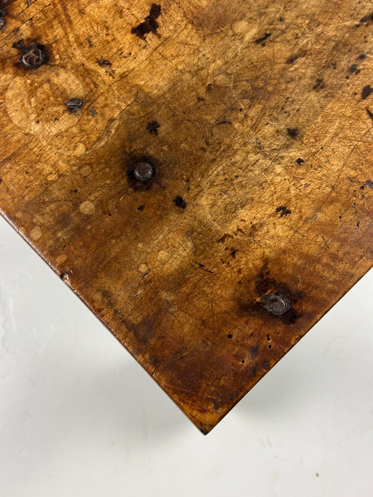 Spanish Solid Walnut Table, 18th Century, photo 8